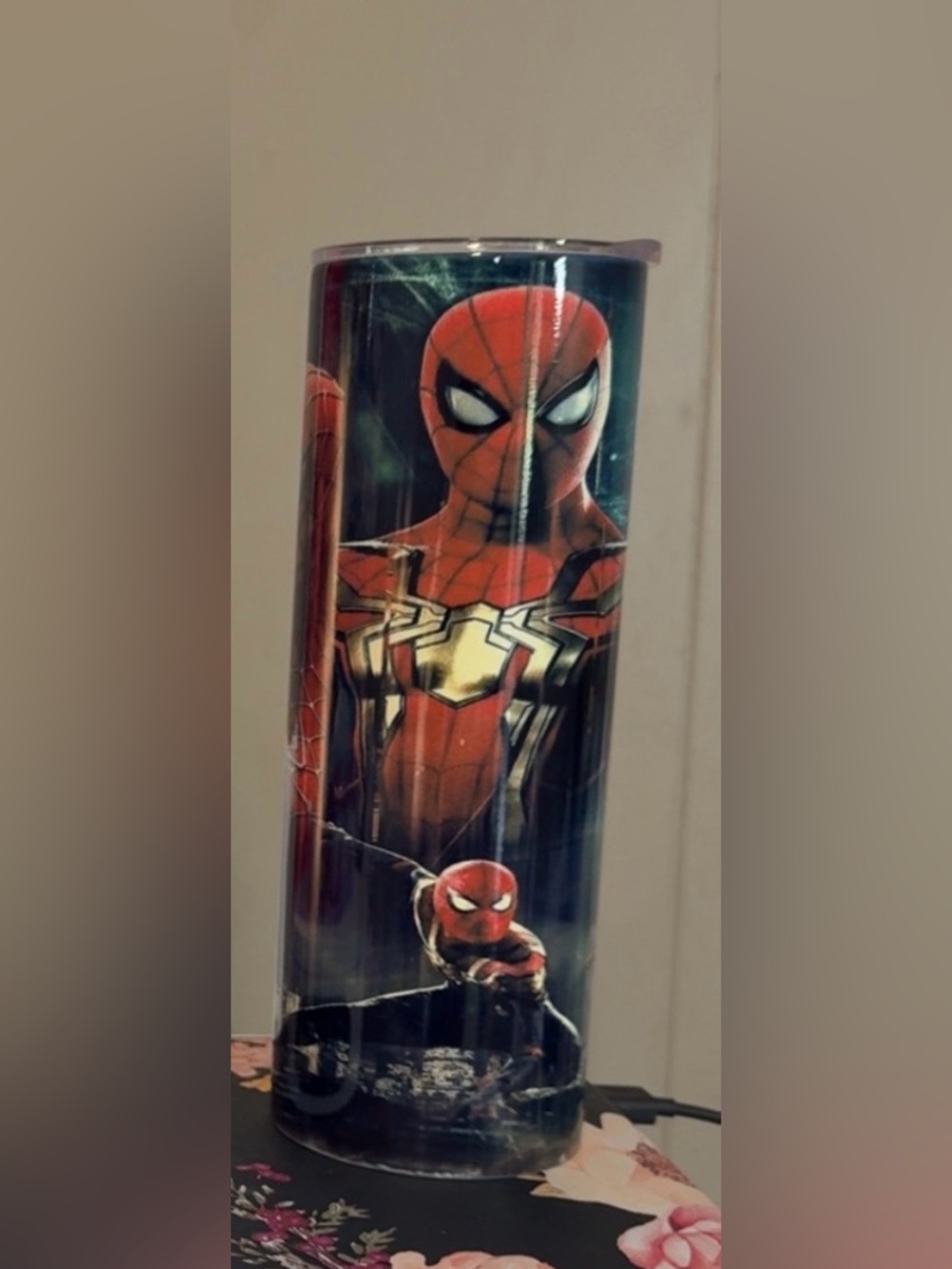 Spider-Man Red and Black 20onz tumblers
